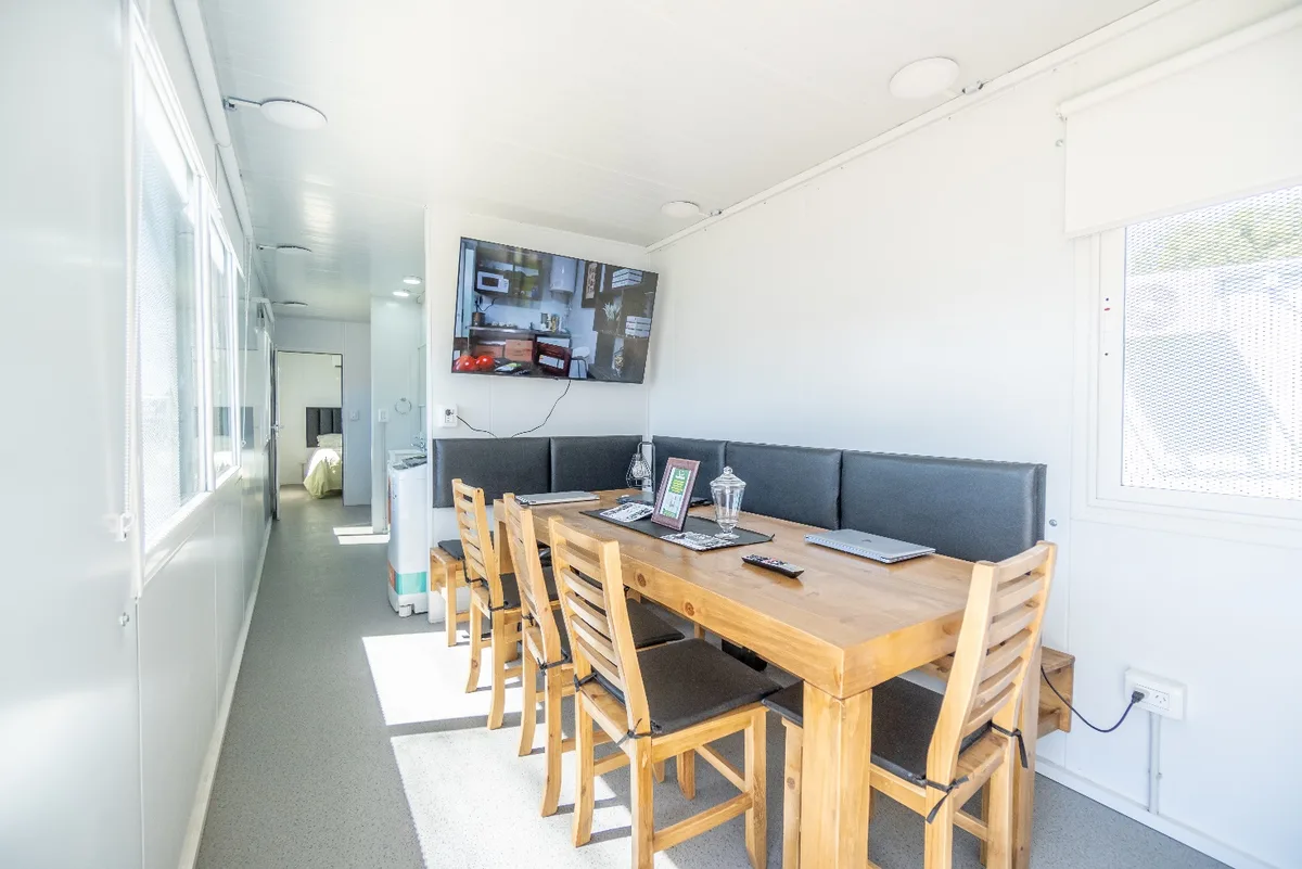 Comedor y estar modular